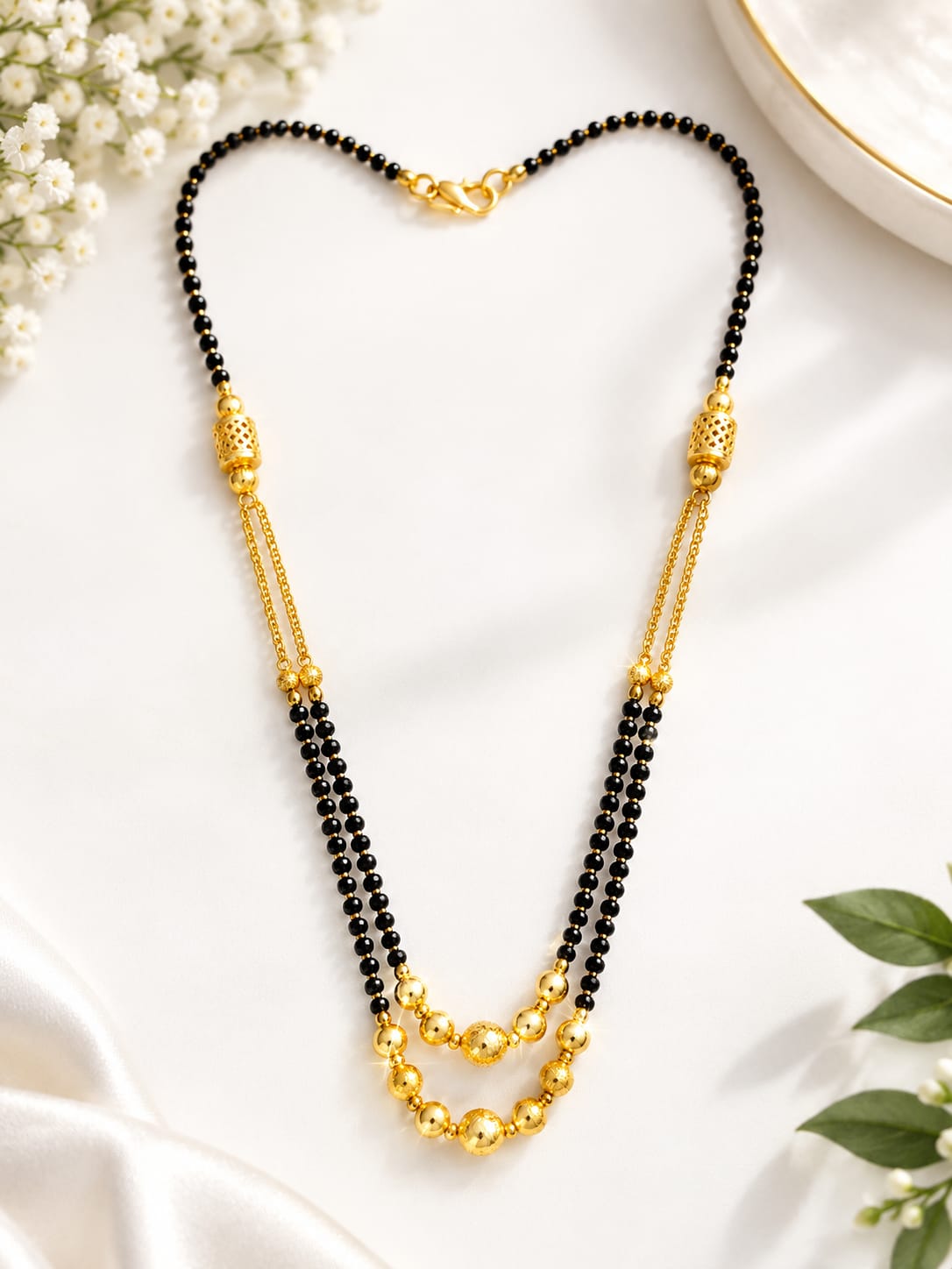 Micro Gold mangalsutra