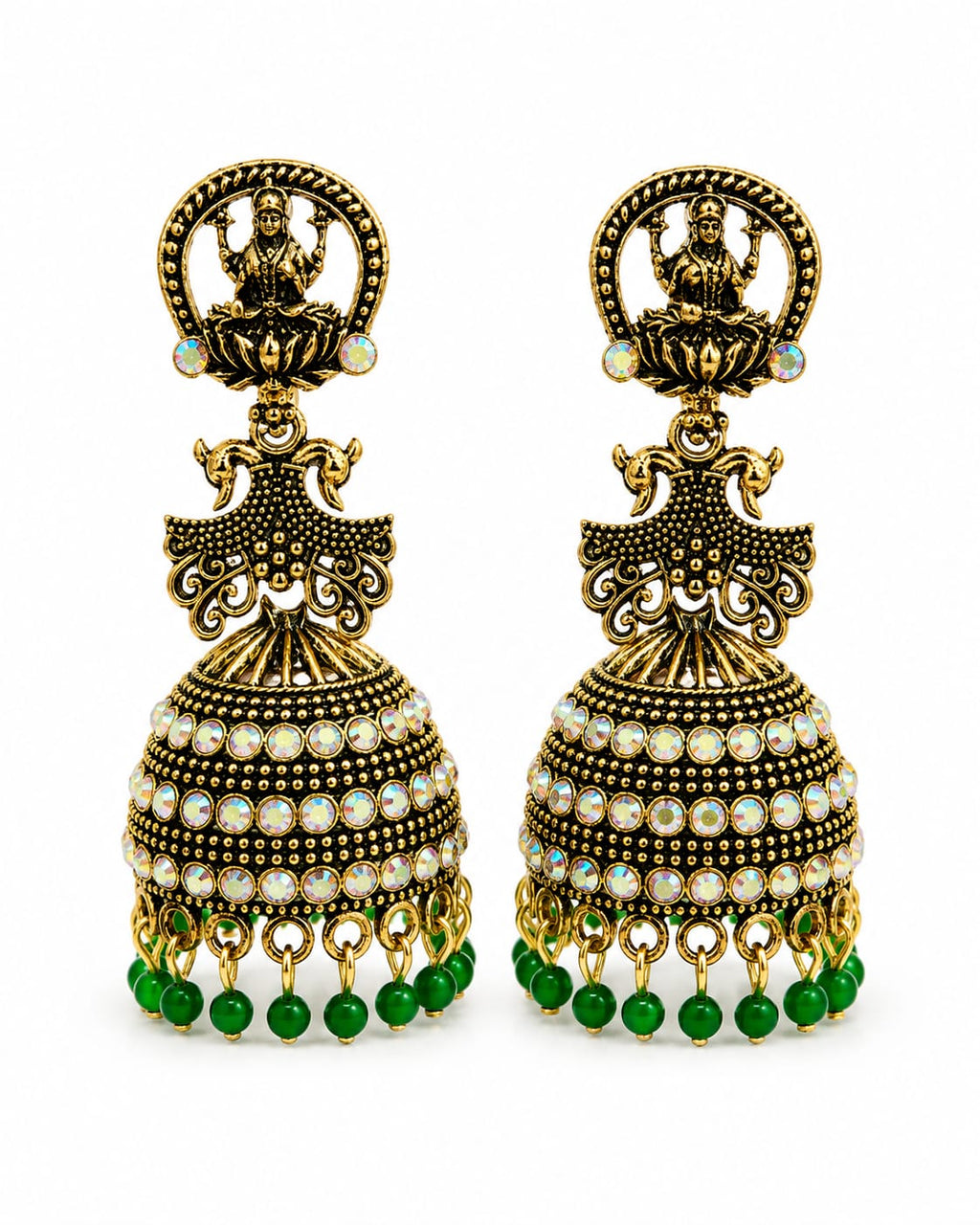 Lakshmi Peacock Jhumka