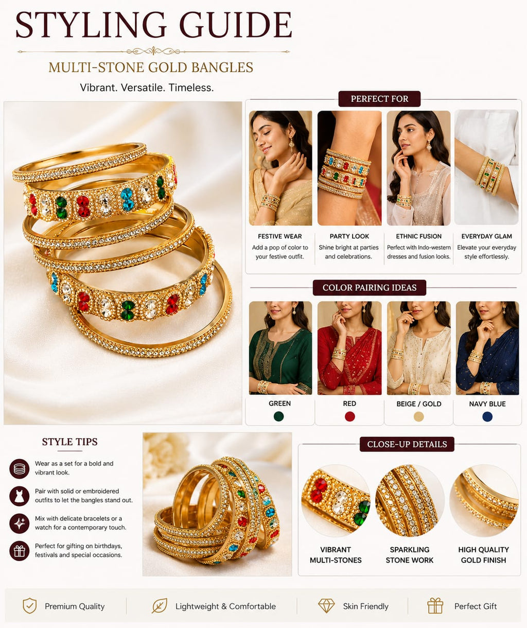multicolour bangles