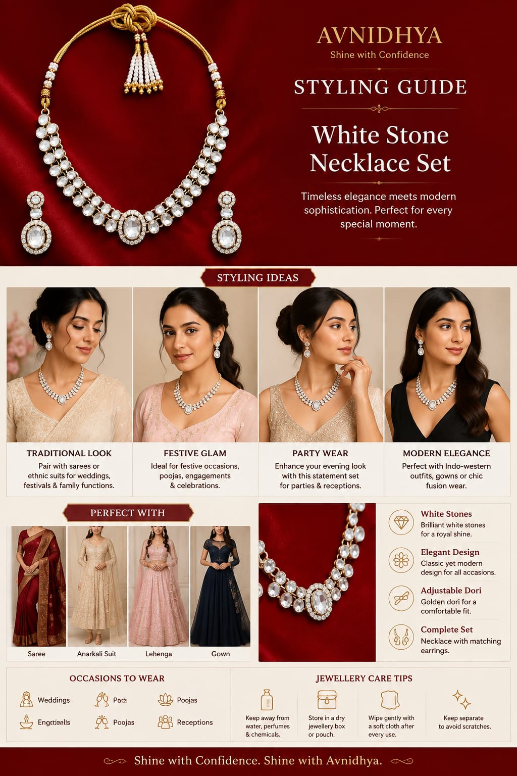 stone kundan set