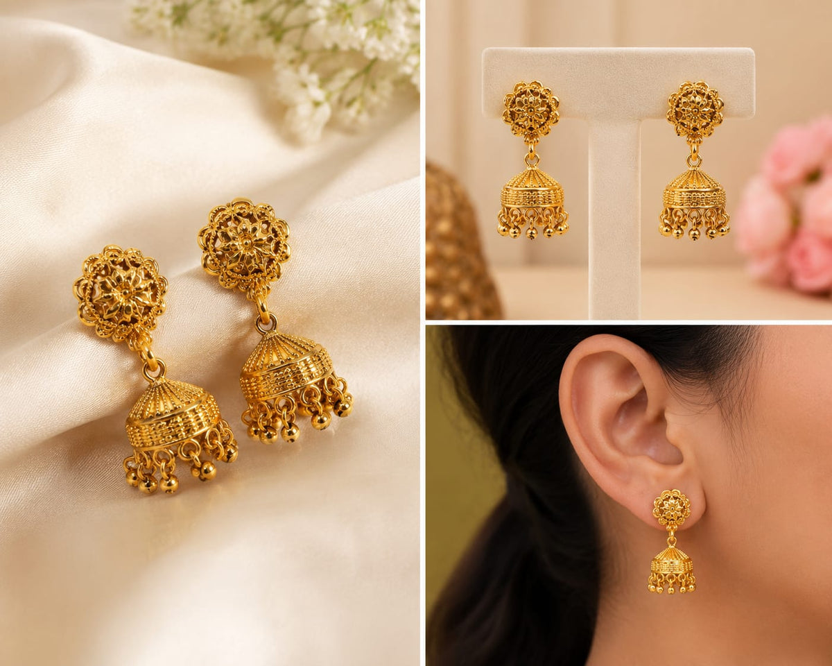 Gold Plated Jhumka